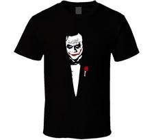 Joker Heath Ledger The Godfather Dark Knight Movie Funny T Shirt Tee Gift New S