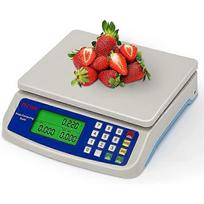 30kg/1g Digital Kitchen Weighing Scales LCD Digital Precision Scales Electronic Price Computing Commercial Shop US Plug