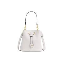 Coach Rowan 21 Logo Leather Tote Bag Small Women tote bags White CBH06-IMCHK Basic Set (Bag+Dust Bag)