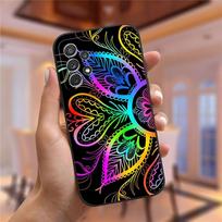 Mandala Chakra Joga Telefono dėklas Samsung S23 Ultra S24 S22 S20 Fe S21 Plus Galaxy A54 A34 A16 A53 A13 Galinis dangtelis Samsung s25Plus 5G