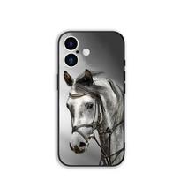 Telefono dėklas Bėgantis laukinis arklys Šaunus Samsung Galaxy A36 A17 A26 A07 A35 A54 A53 A13 A33 A34 S8 S9 S20 S21 FE S10 Plus Dėklas Galaxy A53 5G black