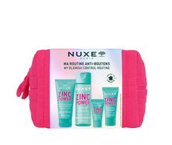 Nuxe Nuxe Zinc Power Travel Kit Cleansing Gel 50Ml/Toner 30Ml/Serum 5Ml/Fluid 15Ml aknė ir spuogai