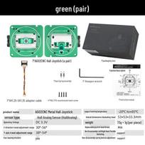 Radiomaster AG02 Metal CNC Hall Gimbals for RC Transmitters Pair žalia