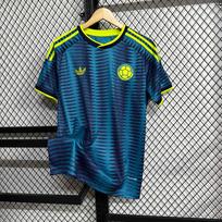 Kolumbijos Pasaulio taurės marškinėliai Futbolo apranga Gerbėjų versija XL blue