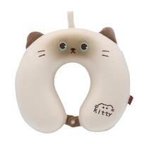 Cartoon Animal Memory Foam U Shaped Neck Pillow For Travel And Office Comfort Style A
