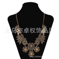 Bohemian Ethnic Talisman Necklace With Zinc Alloy Pendant For Festival Wear AntiqueGold