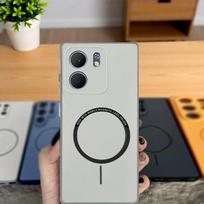 For OPPO Reno13 F Case OPPO Reno13 F 5G Phone Case OPPO Reno13 FS Cover Color magnetic hard Silicone back cover OPPO Reno13 F 5G