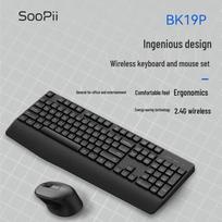 SooPii 2.4G Wireless Ergonomic Keyboard and Mouse Combo