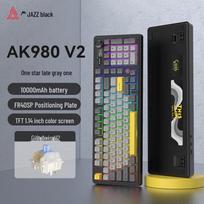 Ajazz AK980 Pro Tri-Mode Gasket Hot-Swappable Mechanical Keyboard