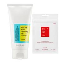 Cosrx Acne Care Bundle Set - Daily Facial Cleanser & Hydrocolloid Spot Patch