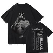 Tate McRae Possessions Tour T-shirt Retro Pattern T-shirt  Miss Possession 2025  Album Summer Men's Women's Cotton T-shirt XXXL