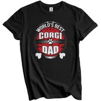 World's Best Corgi Dad Dog Owner T-Shirt M