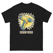 Heat Gun Workplace Tool Tools Construction Working T-Shirt L