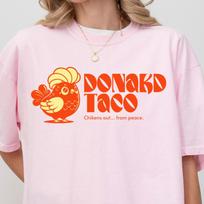 Donald Trump Taco Shirt, Political Humor Graphic Tee M
