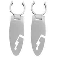 Paddle Board Clips Expandable Fix Clamps for Paddle Board Water Sports Supplies Fasten Clips for Boys Teens Men Golfers Dad Mom balta