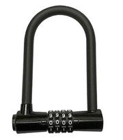 Top Sturdy Dial U-Lock 135x75mm Bicycle Anti-Theft Security Key Lock 135x75mm juoda