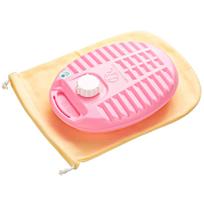 Maruka NEW Poly Hot Water Bottle with Pink 067112 2.2L Bag, rožinė