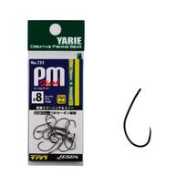 YARIE No.733 PM hook for area trout, single hook, compatible #8 juoda