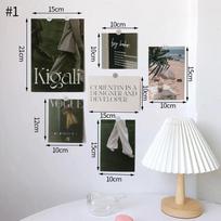 6/915/20 vnt. Ins kortelės Žinutės kortelė Atvirukas Miegamojo sienos dekoracija Dekoratyviniai sienos lipdukai Kambario dekoras Fotografijos rekvizitai