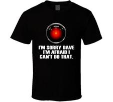 Hal 9000 2001 m. kosminė odisėja Filmas Vintažiniai Unisex marškinėliai XXXL