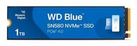 SSD|WESTERN DIGITAL|600xTBW rating|Read speed 4150MB/s|Write speed 4150MB/s|NVMe Yes|PCI Express 4.0|M.2|1000GB|Blue SN580 (BULK pakuotė, t.y. nėra gamyklinės dėžutės, perpakuoti)