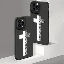 Baltas anglų grafikos telefono dėklas, skirtas iPhone 15 14 13 12 11 x XR Xs SE2 SE 8 7 plius pro Max mini, silikoninis galinis dangtelis For iPhone 15 Pro