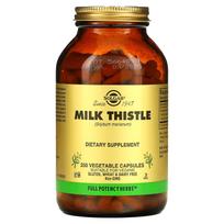 Solgar, milk thistle, 250 veggie capsules