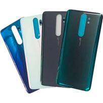 Battery Back Cover For Xiaomi Redmi Note 8 Pro Rear Glass Back Door Housing Replacement Parts raudona