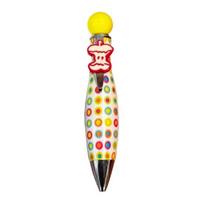 Creative Ballpoint Pen Smooth Writing Twisting Bowling Ball Pen Dopamine Vibrant Colors Pen Fun Desk Toy Year of The Horse Gift A