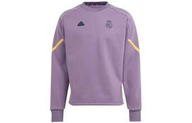 Adidas Real Madrid Sukurtas rungtynių dienai Džemperis su apvalia apykakle Vyriškas Violetinis HY0639 XXL