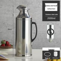 Large Capacity Stainless Steel Teapot & Thermos for Student Dorms