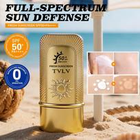 TVLV SPF50++++ Sunscreen High Protection Lightweight Non-Greasy Golden Style