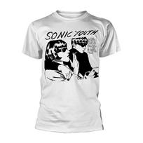SONIC YOUTH - GOO ALBUMO VIRŠELIS (BALTAS) BALTI MARŠKINĖLIAI Maži L