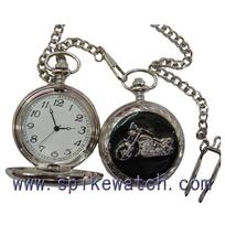 Quartz Pocket Watch juoda