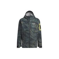 Adidas x NATIONAL GEOGRAPHIC Waterproof, Windproof, And Rainproof Windbreaker Jacket Men's Pebble Silver Gray IS9511 M