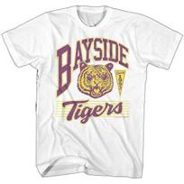 Saved By The Bell TV Show Bayside Tigers Class Of 1993 Banner Men's T Shirt 3XL