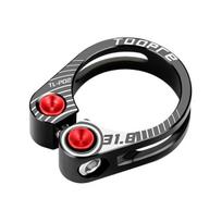 HOUSON Bicycle Seatpost Clamp for Folding, Mountain, and Road Bikes 31.8mm juoda