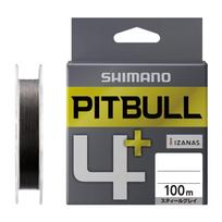 Shimano Pitbull 4+ Steel Gray 100m 0.30 No. 0.30 pilka spalva