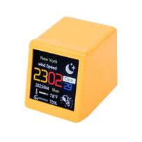 Smart weather clock electronic photo album weather station animation display WiFi networking automatic update desktop ornament geltona
