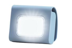 Clip-on USB Rechargeable Magnetic LED Light for Running, Walking, Camping, pilka spalva