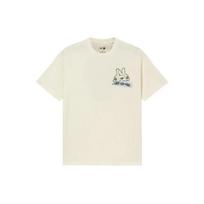 Li Ning x Og_slick Skateboard SS22 T Shirt Men's Ecru AHSS057-1 L