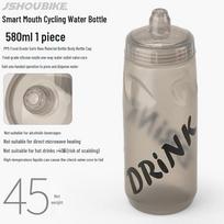 Didelės talpos nešiojama spaudimo tipo vandens gertuvė kalnų dviračiams 580ml