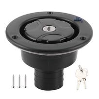 Gravity Freshwater Inlet Lockable Leakproof Water Filler Cap with 2 Keys for RV Caravan Motorhome