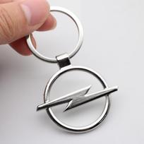 3D Metalinis Automobilio Logotipo Ženklelis Raktų Pakabuko Žiedai Opel Astra H G J Insignia Mokka Zafira Corsa OPC Vectra Emblema Raktų Pakabuko Aksesuarai