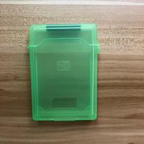 Protective Hard Disk Drive 2.5 inch HDD Case Drive Protection Box Hard Disk Drive Case Storage Box žalia