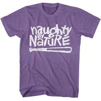 Naughty By Nature Baseball Bat Men's T Shirt Hip Hop Music Band Merch 2XL