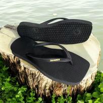 LEONMOO Women's Summer Non-Slip Flip Flops, Beach Sandals, Outdoor Resort Slippers, Thailand Brand, Size 6-10 5 yards-36 yards juoda
