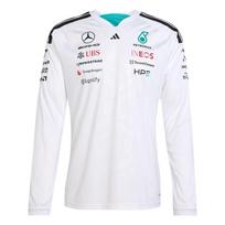 Adidas MERCEDES   AMG PETRONAS FORMULA 1 TEAM JERSEY Quick Dry T Shirts Men's KF0147- S
