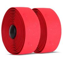 Cork Bar Tape Bicycle Anti-slip Shock Absorbing EVA Double-Sided Tape 1900*30*3mm raudona