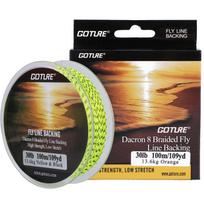 Anglerbasics Backing Line 30LB 100m 109 Yards Dunkro Fly Fishing 30LB juoda
